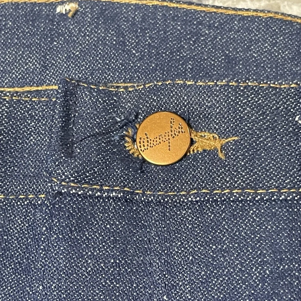 VTG‎ Wrangler 13MWZ Jeans Men 38x36 Blue Denim Western Pro Rodeo Deadstock NEW